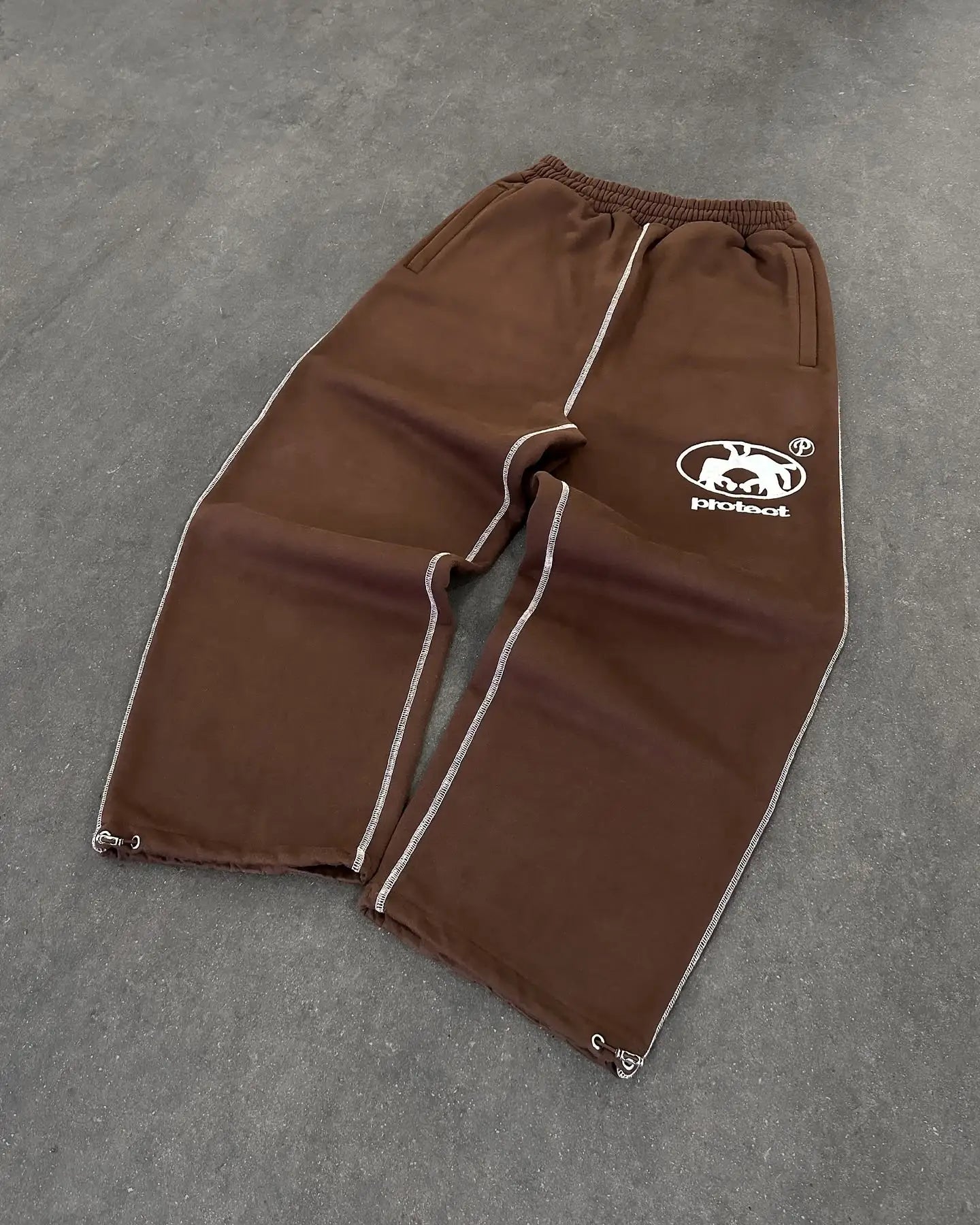 Embroidery Loose Harajuku Sweatpants