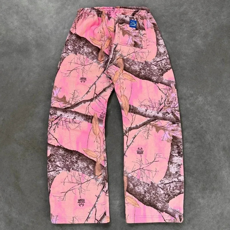 Oversized harajuku Sweat-Pants Camouflage