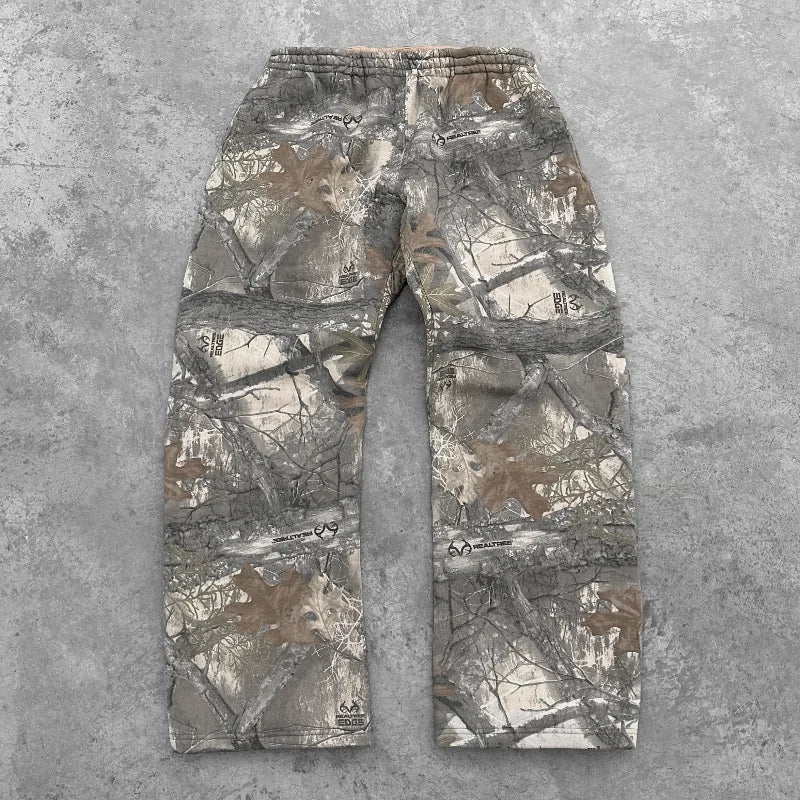 Oversized harajuku Sweat-Pants Camouflage