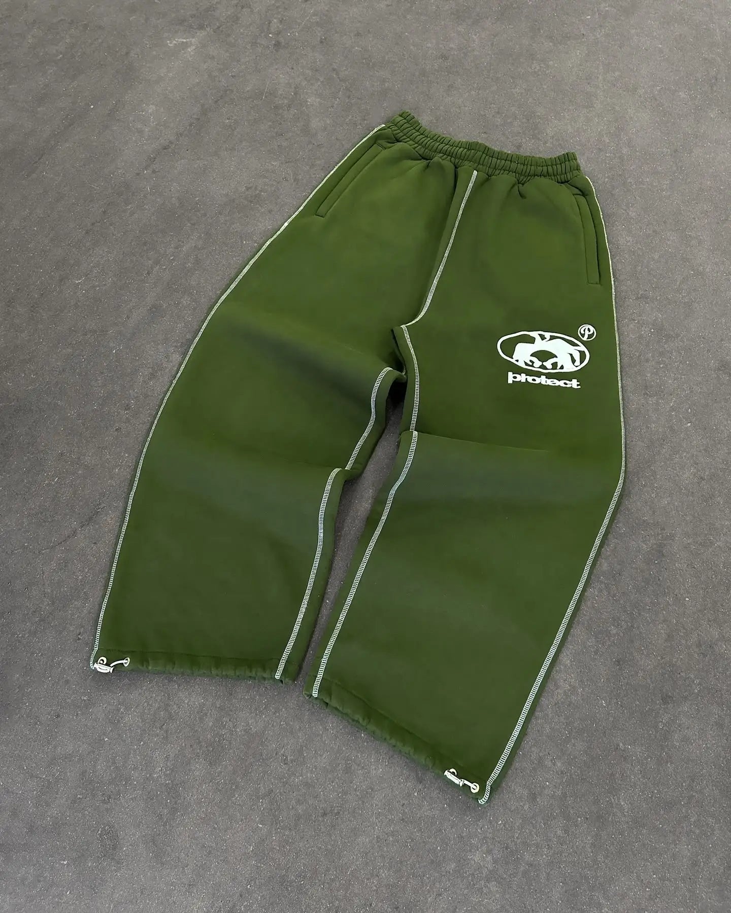 Embroidery Loose Harajuku Sweatpants