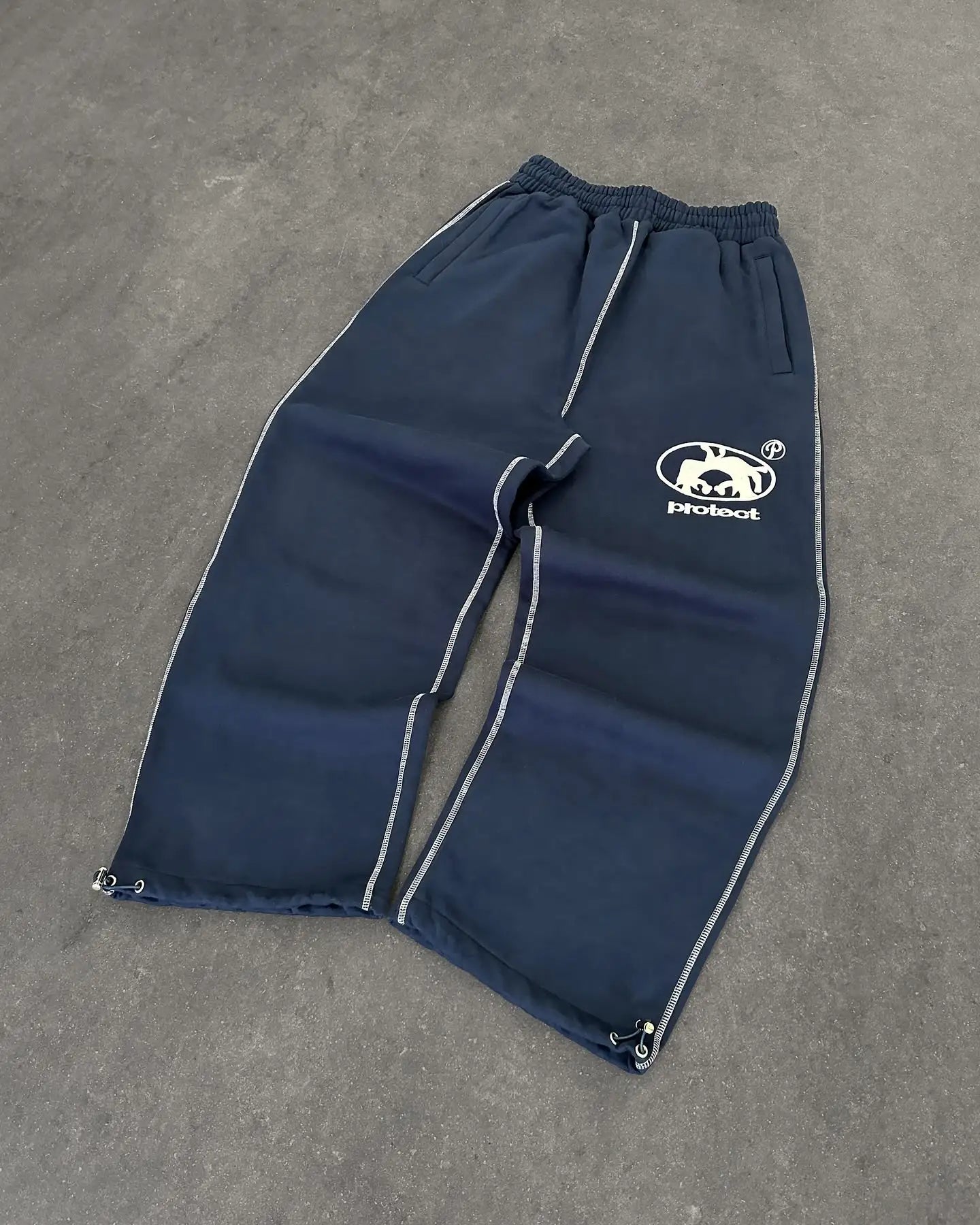 Embroidery Loose Harajuku Sweatpants