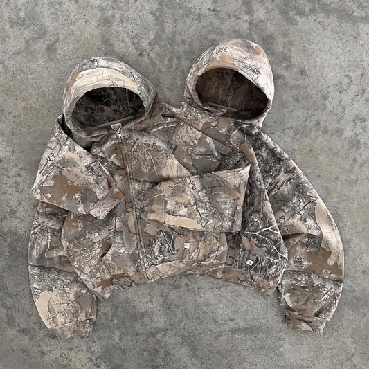 Oversized Camouflage Hoodie
